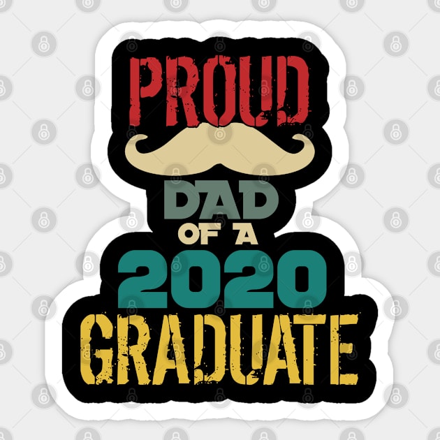 PROUD DAD OF A 2020 GRADUATE Sticker by Mima_SY